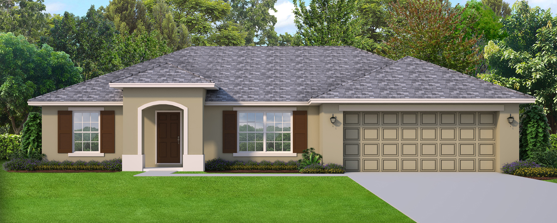 Warm Tone single story Piccolo Model home