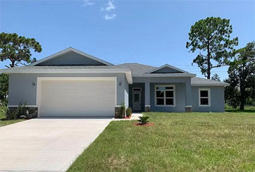 Exterior Image of a Single-Story Home: 766 MERRIMAC STREET SE, PALM BAY, FLORIDA 32909